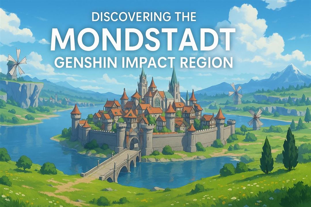 Discovering the mondstadt genshin impact region
