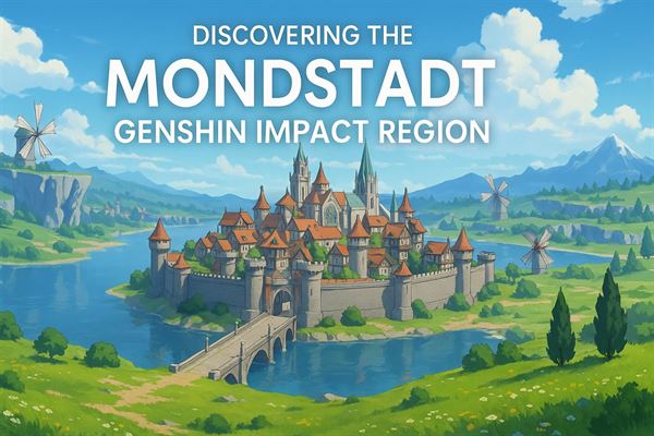 Discovering the mondstadt genshin impact region