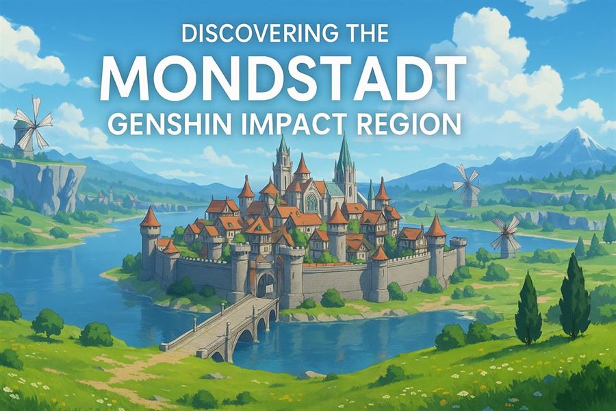 Discovering the mondstadt genshin impact region
